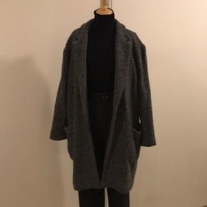 Winter wool coat